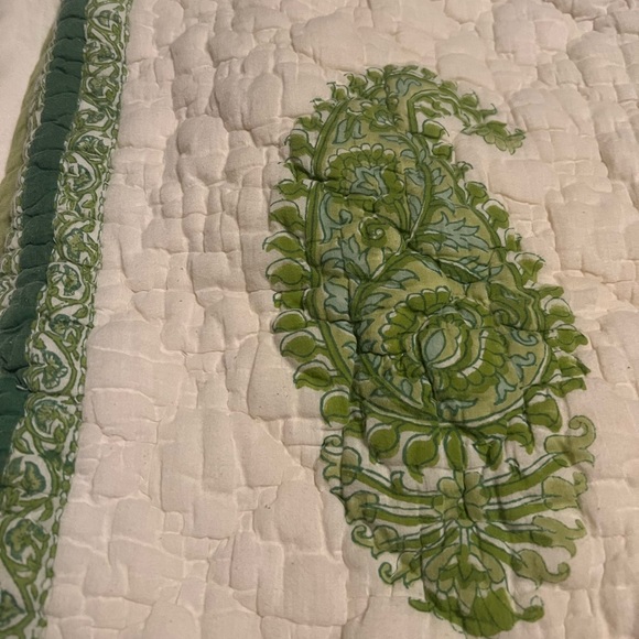 Pair of Pottery Barn Paisley Pillow Shams - Picture 5 of 5